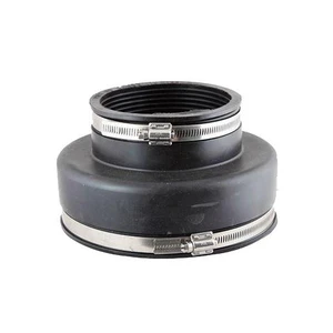 6" Clay/110mm Plastic, 170-192mm - 110-122mm Flexible Adaptor Coupling