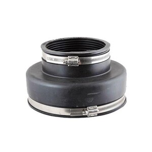 6" Clay/110mm Plastic, 170-192mm - 110-122mm Flexible Adaptor Coupling