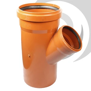 250/160mm D/Socket Unequal Y Junction