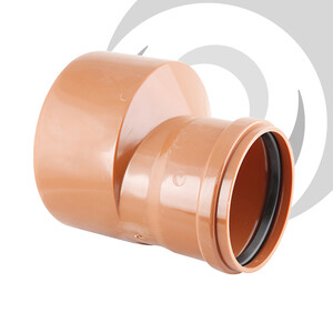 250mm Spigot to 160mm Socket Reducer Level Invert