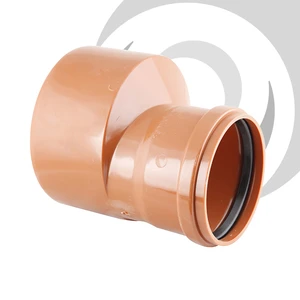 250mm Spigot to 200mm Socket Reducer Level Invert