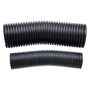 110mm OD Twinwall Duct Bend Long Radius 15deg P/E