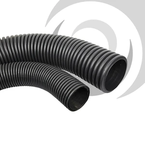 110mm OD Twinwall Duct Bend Long Radius 90deg; P/E