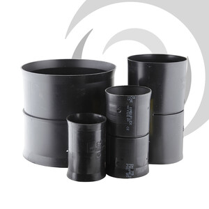 110mm OD Twinwall Duct Coupler