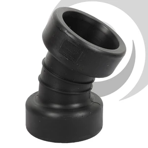 150mm ID Twinwall Drain Bend D/Socket 30 deg Short Radius, inc. seals