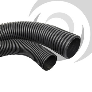 150mm ID/ 178mm OD Twinwall Duct Bend 90deg Long Radius; P/E