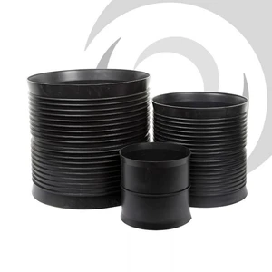 150mm Twinwall Duct Coupler (Suit 150mm ID 178mm OD Pipe)