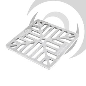 150mm x 150mm Aluminium Gully Grate