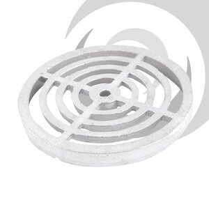 Aluminium Circular Bottle Gully Grating 175mm