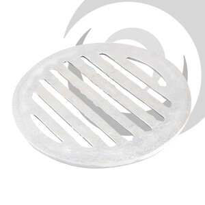 Aluminium Circular Bottle Gully Grating 200mm