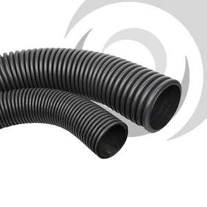 225mm ID Twinwall Duct Bend Long Radius 90deg; P/E