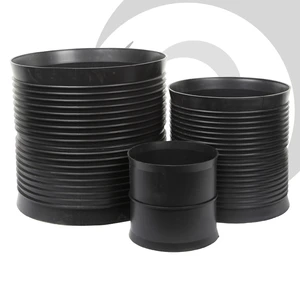 225mm Twinwall Metro Drain Pipe Coupler