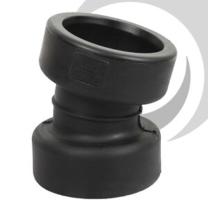 300mm ID Twinwall Drain Bend D/Socket 15 deg Short Radius inc. seals