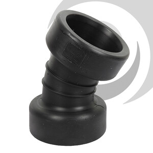300mm ID Twinwall Drain Bend D/Socket 30 deg Short Radius inc. seals