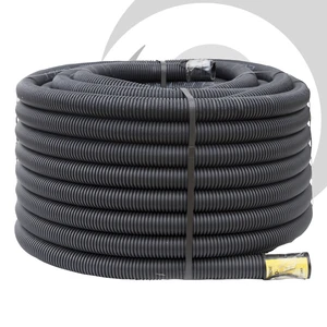 40mm OD Twinwall Duct x50m; BLACK