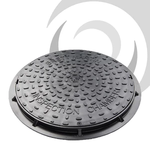 Polypropylene Cover & Frame: 450mm dia 50 kn Circular Locked