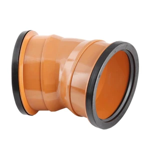 110mm UPVC Drainage D/Socket Bend 22.5deg