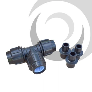 63mm PURITON Pipe Equal Tee Junction; Type A