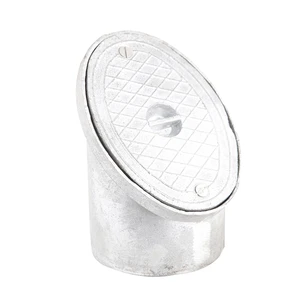 160mm Aluminium Rodding Eye 45deg
