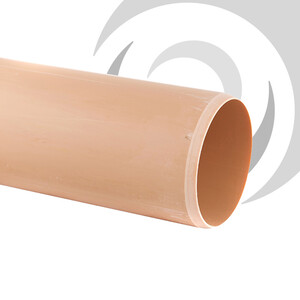 160mm UPVC Plain Ended Pipe x3m