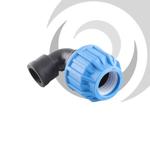 90mm x 3" Plasson 90deg Tee Junction With Threaded Female Offtake