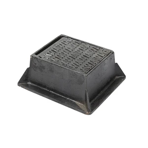 Ductile Iron Stop Tap Cover: 140 x 115mm; A15