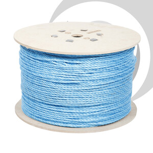 6mm Polypropylene Drawcord x500m Drum; Red