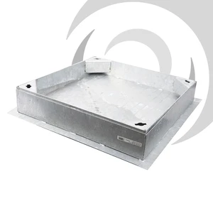 BLOCK PAVIOR Cover: 600 x 450 x 100mm; Galvanised Frame - 10 ton GLVW