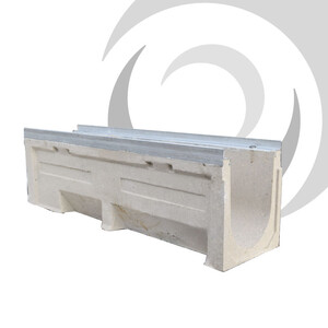 F200K 200mm W x 263mm D Polymer Channel x1m x1m; F900
