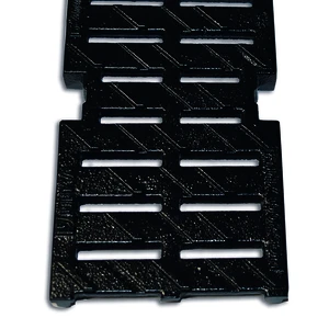 MULTIV 100mm Slotted Heelguard Grating D400 x0.5m