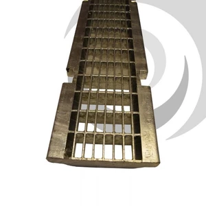 MULTIV 100mm Galv Heelguard Mesh Grating 1m C250