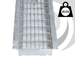 EUROSELF 100mm Galv. Heelproof Mesh Grating x1m; B125