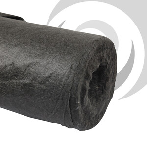 Woven Geotextile 4.5M x 100m Roll; Black - 76mm Core