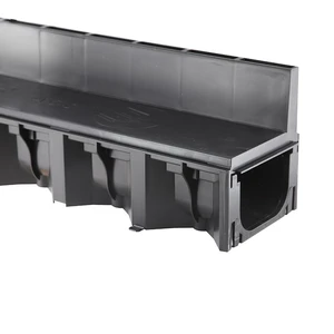 Hexdrain Polypropylene Channel, Slot top x1m