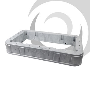 JMF Access Chamber 725x225x150mm BT Approved - Black