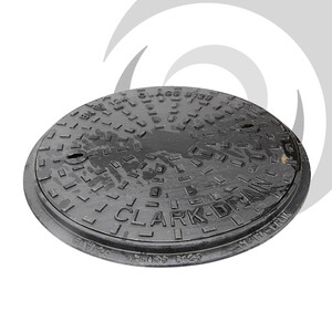 Ductile Iron Cover & Frame: 450mm dia.; B125 Circular