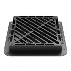 Ductile Iron Gully Grate: 600 x 600mm; D400 Double Tristar
