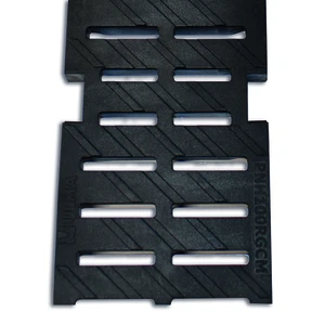MULTIV+ 100mm Composite Heelproof Slotted Grating x0.5m; C250