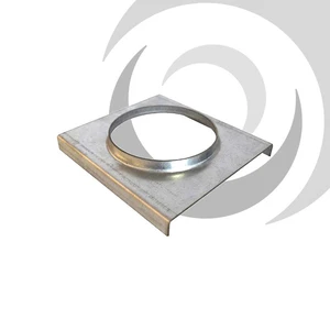 F100K 100mm W x 190mm D Open End Cap