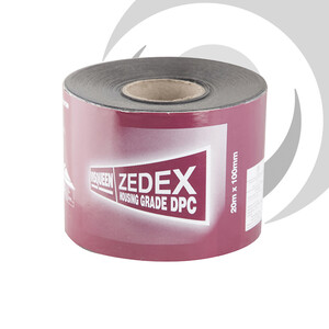 Damp Proof Course Zedex Housing Grade 100mm x20m Roll
