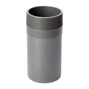 Frost PVC spigot adaptor BSP4 to 110mm plastic, extends 220mm