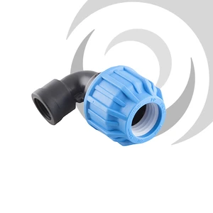 25mm x 1" Comp. 90deg Elbow FEMALE Thread