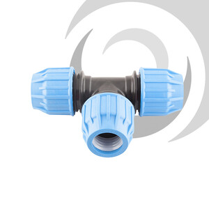 20mm Compression Equal Tee Junction
