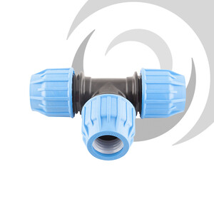 25mm Compression Equal Tee Junction