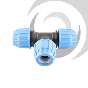 50mm Compression Equal Tee Junction