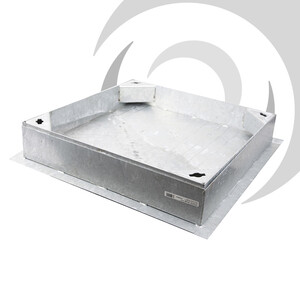 BLOCK PAVIOR Cover: 600 x 600 x 100mm; Galvanised Frame - 10 ton GLVW