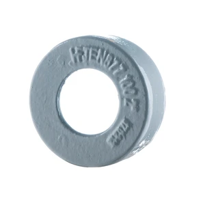 100mm Halifax HD Blank End Drilled & Tapped 2" BSP; Grey