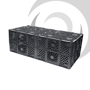 Hydrocell Storm Water Crate Heavy Duty Loading; 1.0m x 0.5m x 0.4m