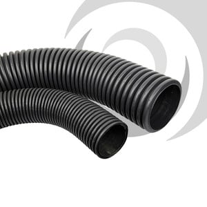 125mm ID Metropower ENATS Twinwall Duct Bend Long Radius 90deg; P/E