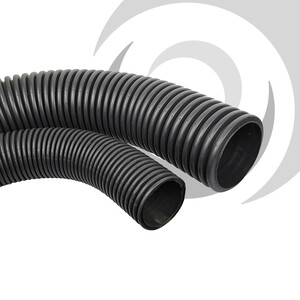 125mm ID Metropower ENATS Twinwall Duct Bend Long Radius 22.5deg; P/E